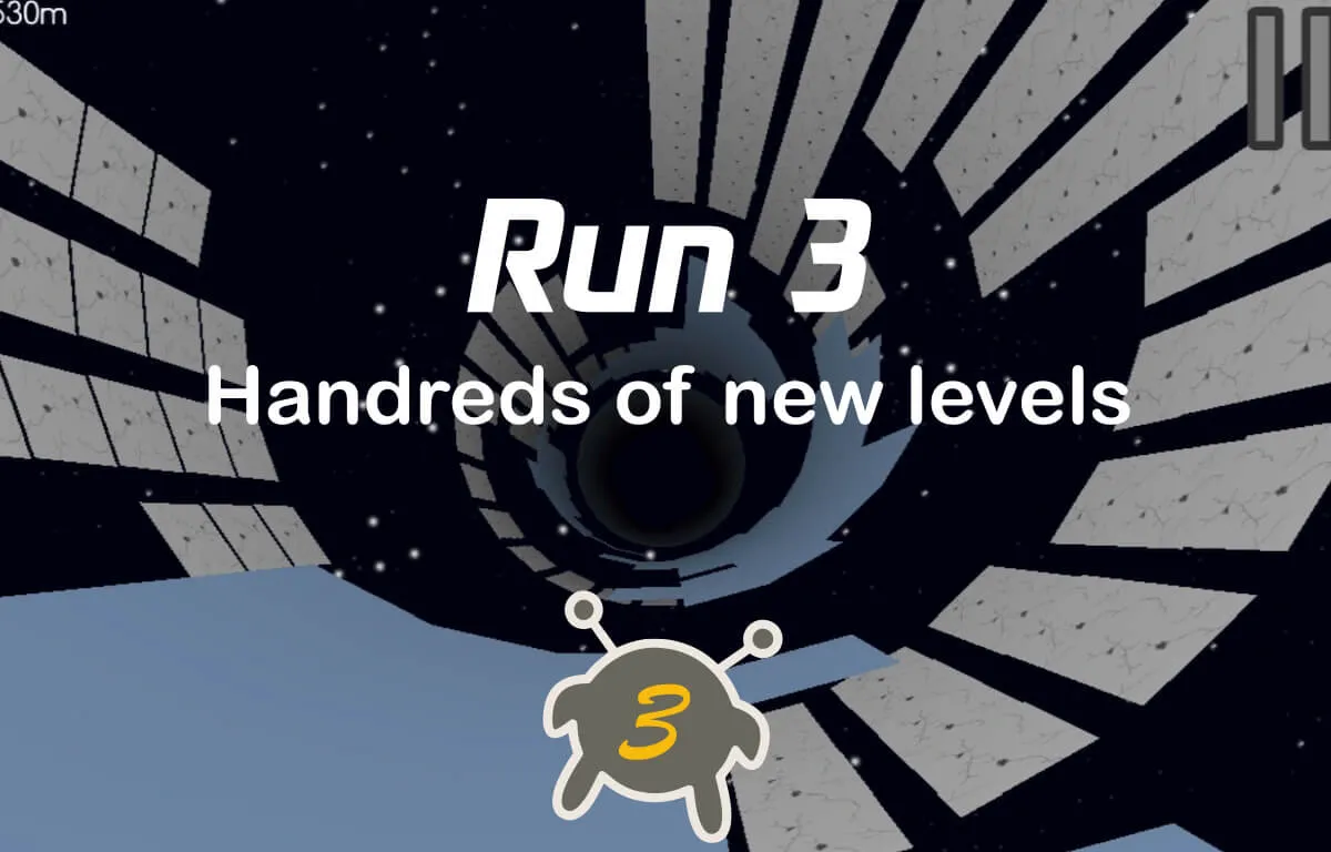 Run 3 Unblocked banner